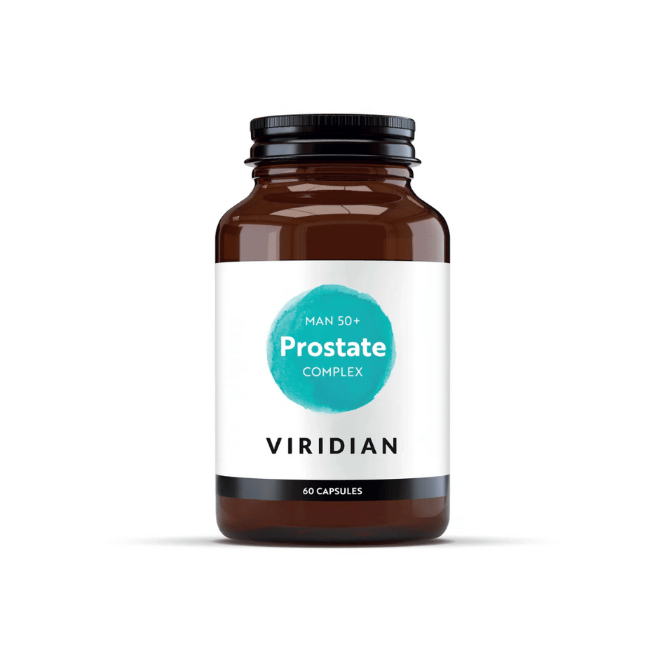 Viridian Man 50+ Prostate Complex 60 Veg Caps- Lillys Pharmacy and Health Store