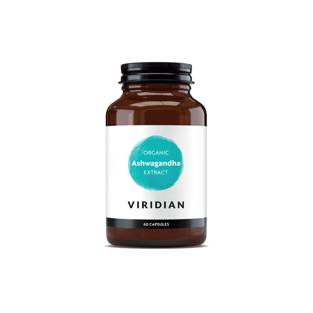 Viridian Organic Ashwagandha Extract 60 Veg Caps- Lillys Pharmacy and Health Store