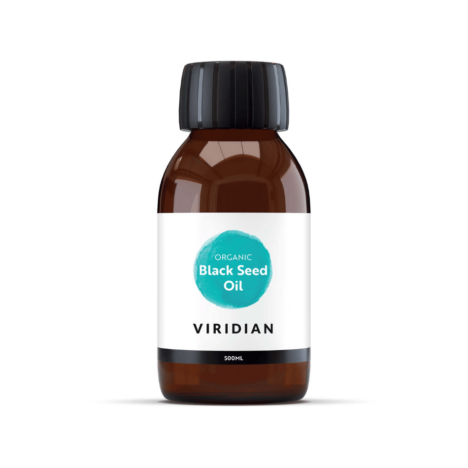 Viridian Organic Black Seed Oil 500ml- Lillys Pharmacy and Health Store