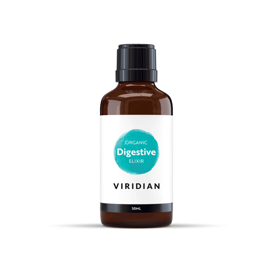 Viridian Organic Digestive Elixir Tincture 50ml- Lillys Pharmacy and Health Store