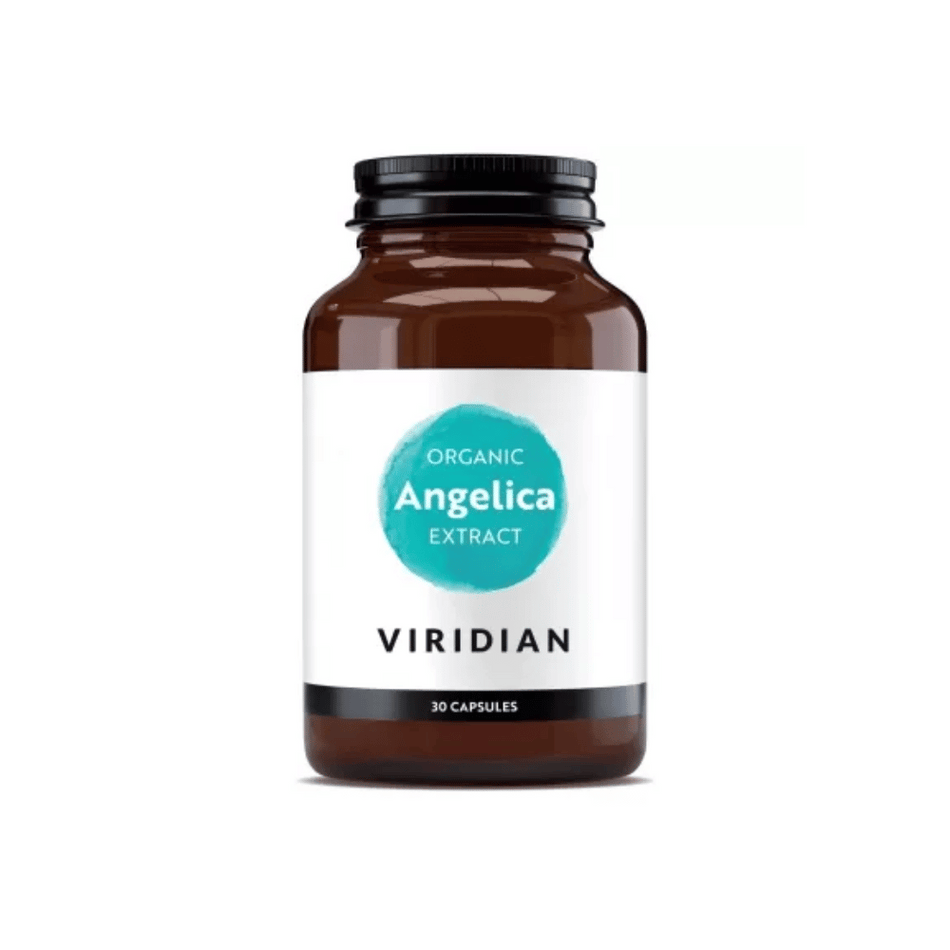 Viridian Organic Icelandic Angelica Extract 30 Veg Caps- Lillys Pharmacy and Health Store