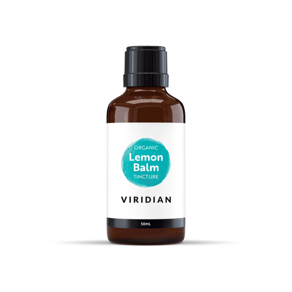 Viridian Organic Lemon Balm Tincture 50ml- Lillys Pharmacy and Health Store