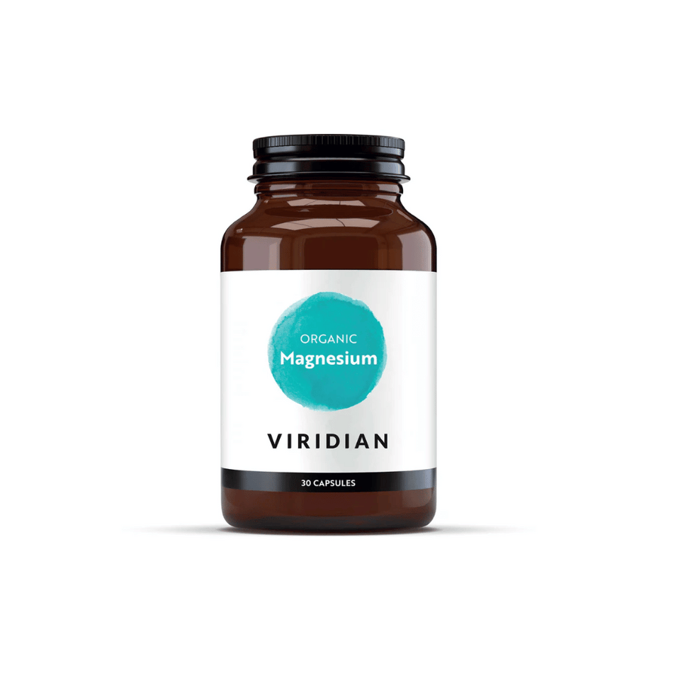 Viridian Organic Magnesium 30 Veg Caps- Lillys Pharmacy and Health Store