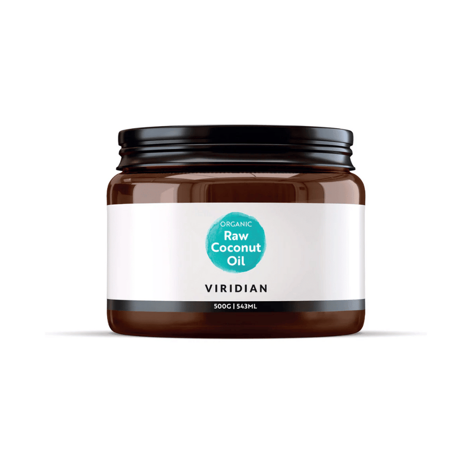 Viridian Organic Raw Coconut Oil 500g- Lillys Pharmacy and Health Store