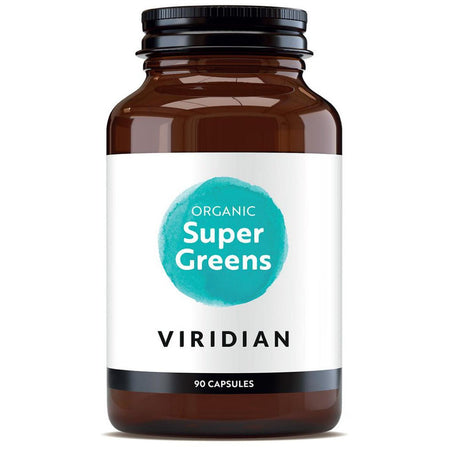 Viridian Organic Super Greens 90 Veg Caps- Lillys Pharmacy and Health Store