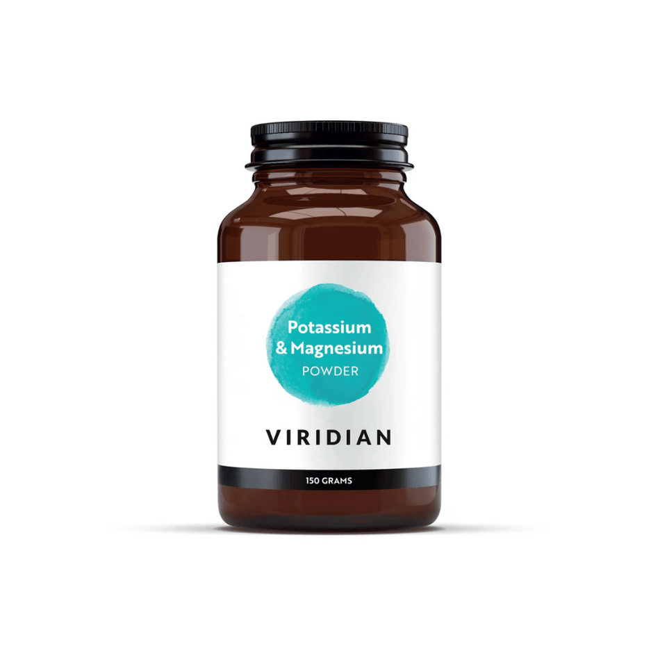 Viridian Potassium Magnesium Powder 150g- Lillys Pharmacy and Health Store