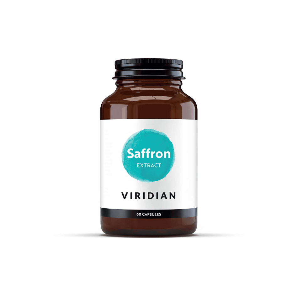 Viridian Saffron Extract 60 Veg Caps- Lillys Pharmacy and Health Store