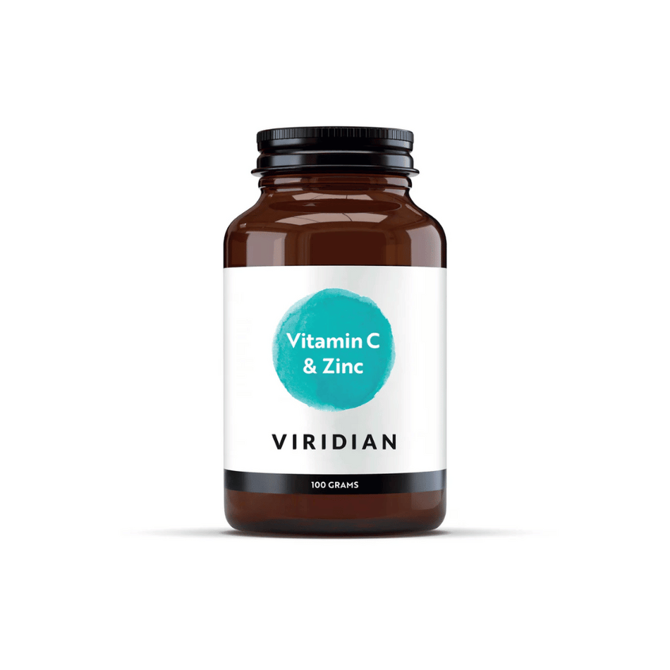 Viridian Vitamin C and Zinc Powder 100g- Lillys Pharmacy and Health Store