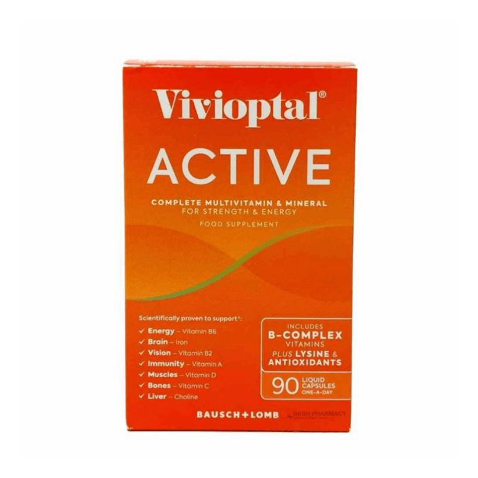 Vivioptal Active Multivitamin 90 capsules- Lillys Pharmacy and Health Store