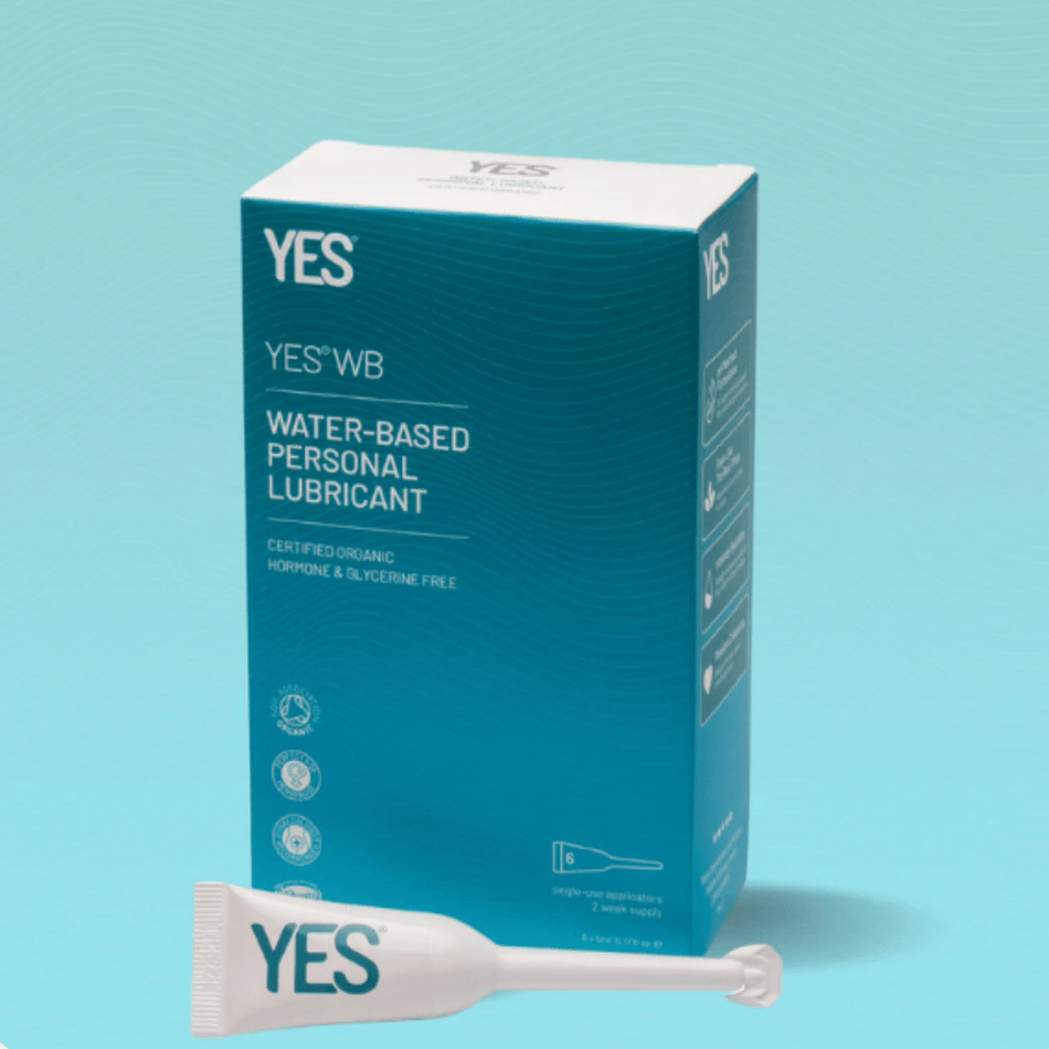 YES WB Water-Based Lubricant Applicators ( pack of 6x5 ml)- Lillys Pharmacy and Health Store