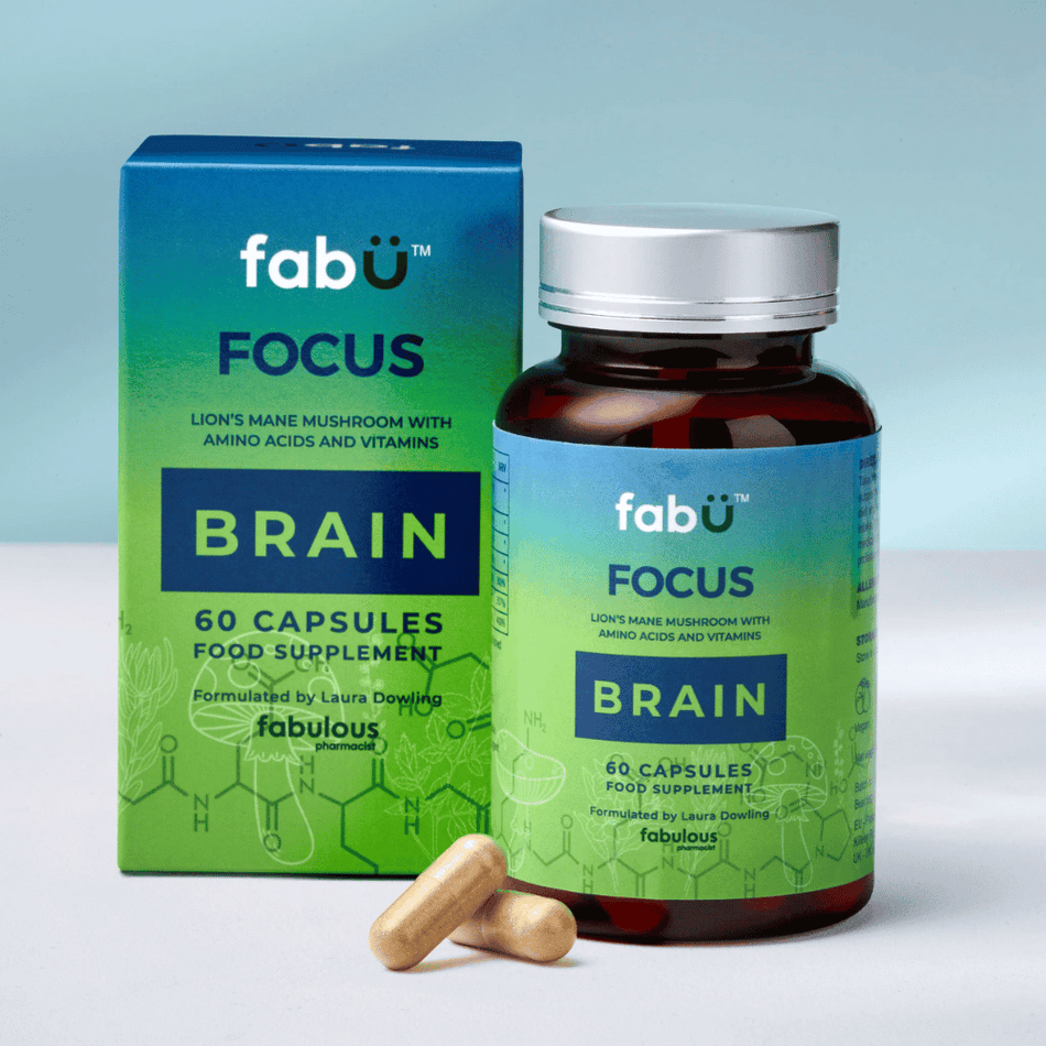 fabÜ Focus Brain 60 Caps- Lillys Pharmacy and Health Store