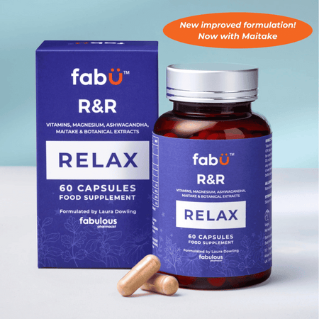 fabÜ R&R Relax 60 Caps- Lillys Pharmacy and Health Store